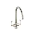 Abode Gosford Monobloc Mixer Tap Brushed Nickel AT1020 - 0