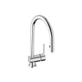 Abode Czar Single Lever Mixer Tap w/Pull Out Chrome AT1240 - 0