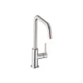 Abode Althia Single Lever Mixer Tap Brushed Nickel AT1259 - 0