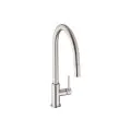 Abode Althia Mixer Tap w/Pull Out Brushed Nickel AT1261 - 0