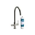 Abode Puria Aquifier Kitchen Mixer Tap Brushed Nickel AT2043 - 0