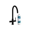Abode Puria Aquifier Kitchen Mixer Tap Matt Black AT2044 - 0
