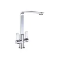 Abode Quantic Monobloc Kitchen Mixer Tap Chrome AT2070 - 0