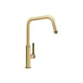 Abode Hex Single Lever Mixer Tap Antique Brass AT2087 - 0