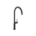 Abode Tubist Single Lever Kithen Mixer Tap Matt Black AT2128 - 0