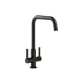 Abode Pico Quad Monobloc Mixer Tap Matt Black AT2137 - 0