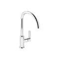Abode Globe Single Lever Mixer Tap Chrome AT2146 - 0