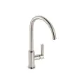 Abode Globe Single Lever Mixer Tap Brushed Nickel AT2147 - 0