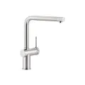 Abode Fraction Single Lever Mixer Tap Brushed Nickel AT2153 - 0