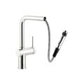 Abode Fraction Pull-Out Mixer Tap Chrome AT2156 - 1