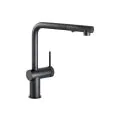 Abode Fraction Pull-Out Mixer Tap Matt Black AT2159 - 0