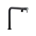 Abode Agilis Single Lever Mixer Tap Matt Black AT2186 - 0