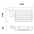 Abacus Essentials Orbit Soap Dish Wire ATAC-BX10-2204 - 1