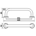 Abacus Essentials Grab Bar Straight ATAC-BX16-0604 - 1