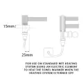 Abacus Essentials Dual Fuel Standard Element DE75 ATDF-05-05WC - 1