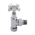 Abacus Essentials Traditional Radiator Valve Angled 15MM ATRV-40-0505 - 0