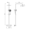 Abacus Essentials Thermo Shower Set ATTB-TS00-4602 - 1