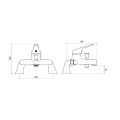 Abacus Essentials Giro Bath Shower Mixer ATTB-TS20-3204 - 1