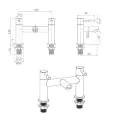 Abacus Essentials Puro Bath Filler ATTB-TS21-3202 - 1