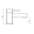 Abacus Essentials Moko Bath Mixer Filler ATTB-TS22-3202 - 1