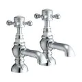 Abacus Essentials Kensington Basin Pillar Taps ATTB-TS30-1002 - 0