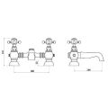 Abacus Essentials Kensington Bath Filler ATTB-TS30-3202 - 1