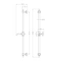 Abacus Essentials Kensington Slide Rial Kit ATTB-TS30-6602 - 1
