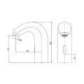 Abacus Essentials Sensa Mono Basin Mixer ATTB-TS31-1202 - 1