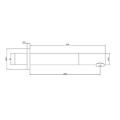 Abacus Essentials Sensa Non Concuss Spout Basin Mixer ATTB-TS31-1602 - 1