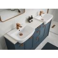 Vasca Bordo 600mm Standard WC Unit - Matt Arley Blue (Oak Cab)  - 2