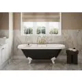 Vasca Bordo 500mm Slim WC Unit - Matt White (Oak Cab)  - 2