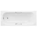 Vasca Steel Single End 1700x700x500mm 2TH Bath with Grips & Anti-slip - 0
