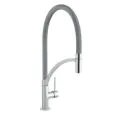 Prima+ Swan Neck Single Lever Mixer Tap with Pull Out Hose Gun Metal BPR712 - 0