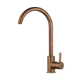 Prima Swan Neck Single Lever Mixer Tap Copper BPR724 - 0