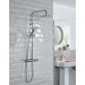 Bristan Buzz2 Bar Shower with Rigid Riser (BUZ2 SHXDIVCTFF C) - 1