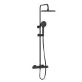 Bristan Buzz Thermostatic Shower Black (BUZ SHXDIVCTFF BLK) - 0
