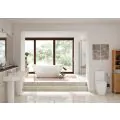 Vasca Milan Rimless Close Coupled Fully Shrouded Comfort Height WC & Soft Close Seat - 1