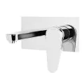 Bristan Claret Wall-Mounted Basin Mixer Chrome CLR WMBAS C - 0