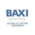 Baxi COM15600310 Gas Seal 5-11 Section - 0