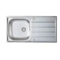 Prima 1 Bowl Stainless SteelSink 965x500mm CPR024 - 0