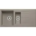 Prima+ Granite 1.5B & Drainer Inset Sink Light Grey CPR325 - 0