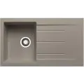 Prima+ Compact Granite 1B & Drainer Inset Sink Light Grey CPR347 - 0