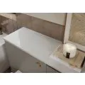 Vasca Salto 600mm Standard WC Unit - Matt Stone (Oak Cab) - 3