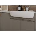 Vasca Salto Tall End Panel - Matt Stone  - 2