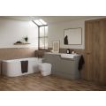Vasca Salto Tall End Panel - Matt Stone  - 1