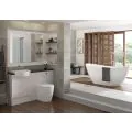 Vasca Milan Rimless Back To Wall WC & Soft Close Seat - 1