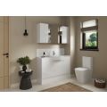 Vasca Salto 1200mm Plinth - White Gloss  - 1
