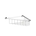 Vasca Angolo 1-Tier Corner Shower Caddy - Chrome - 0