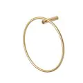 Vasca Nulla Towel Ring - Brushed Brass - 0