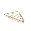 Vasca Angolo 1-Tier Corner Shower Caddy - Brushed Brass - 0